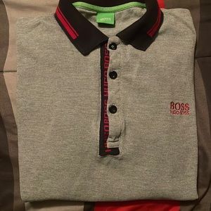 Polo shirt Hugo boss green tag